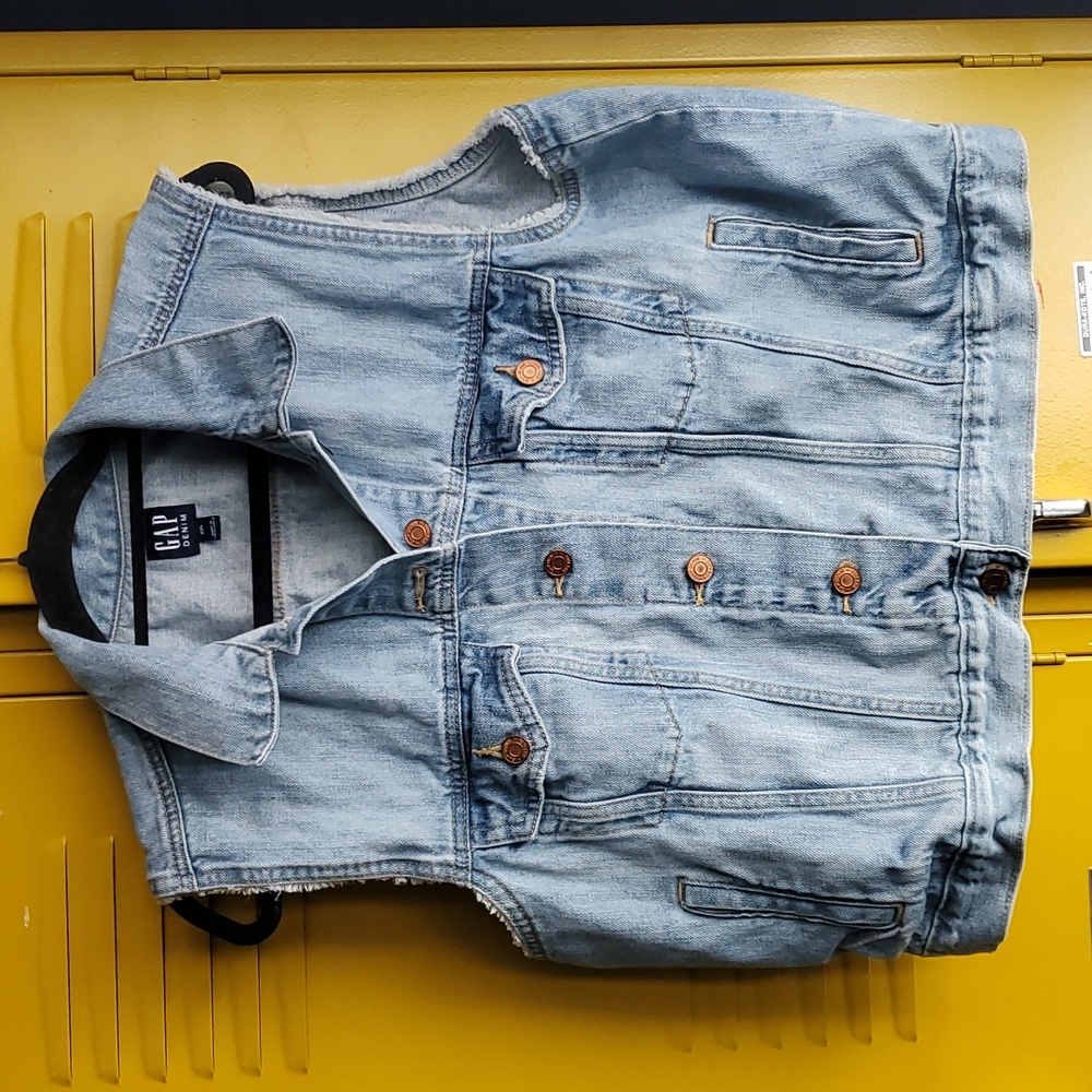 Gap denim vest